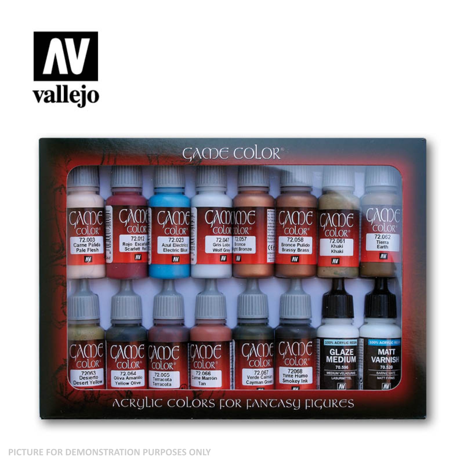 Vallejo Game Colour - Specialist 16 Colour Set